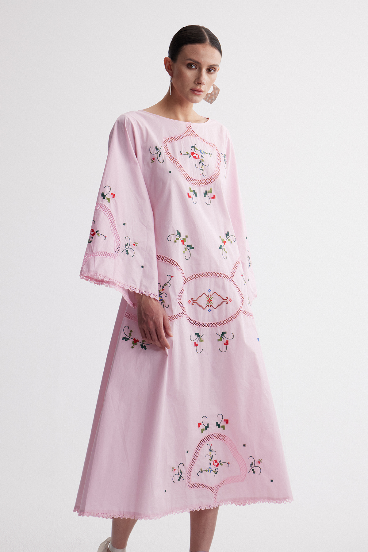 Irenee Backless Print Maxi Dress