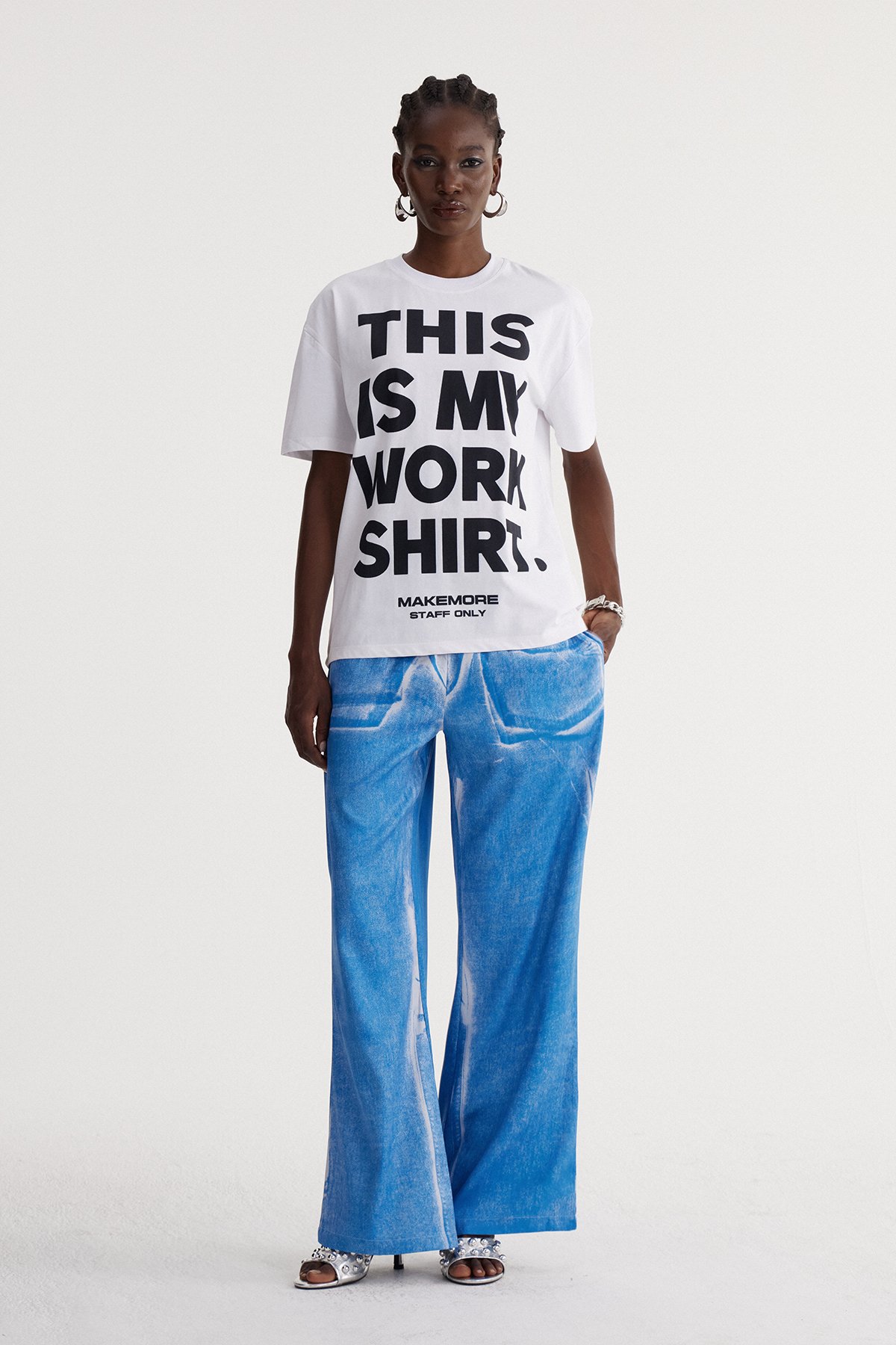 Irvin Short Sleeve Print Top