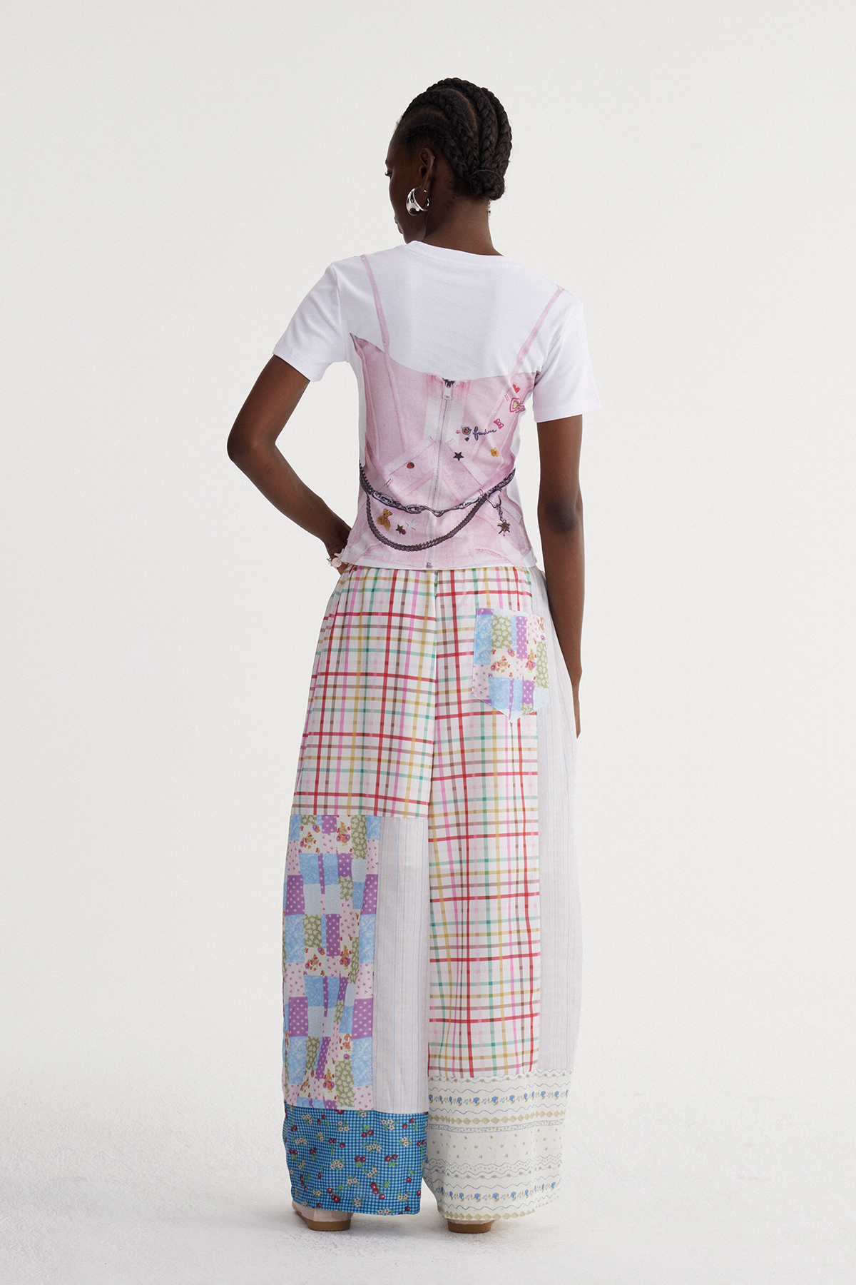 Isaac Bow Print Top