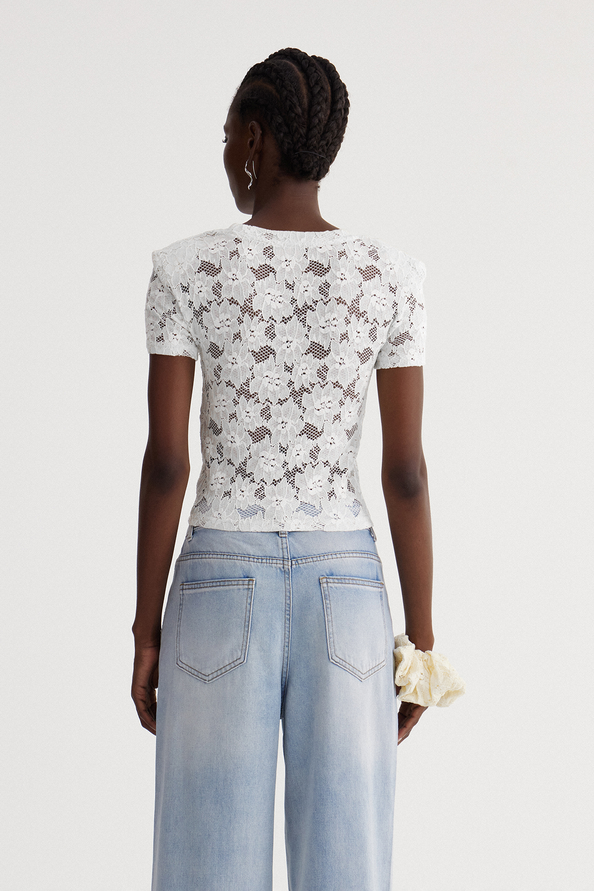Isabela Lace Floral Top