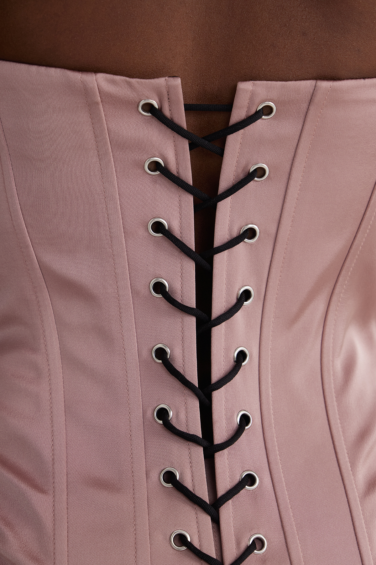 Isabelle Halter Neck Corset Skirt Set