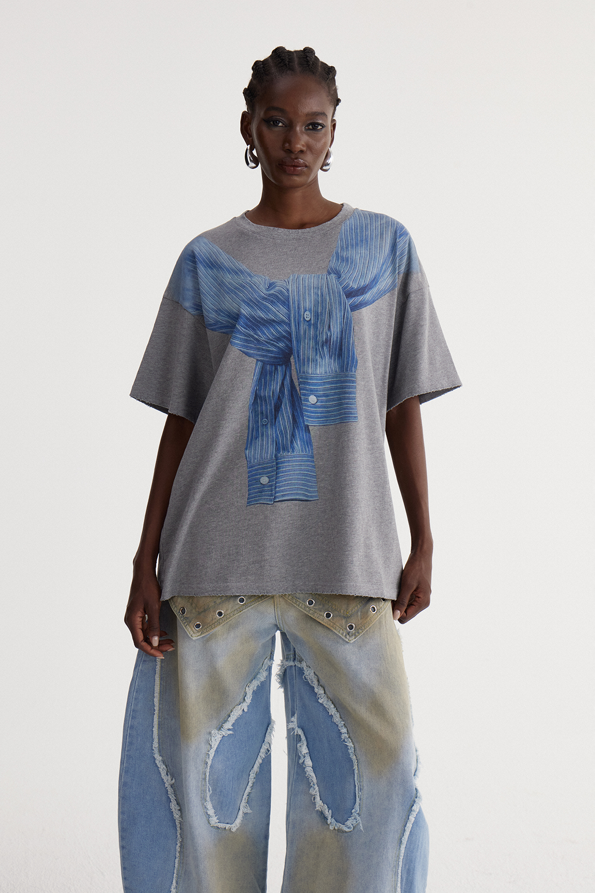 Isaia Print Top