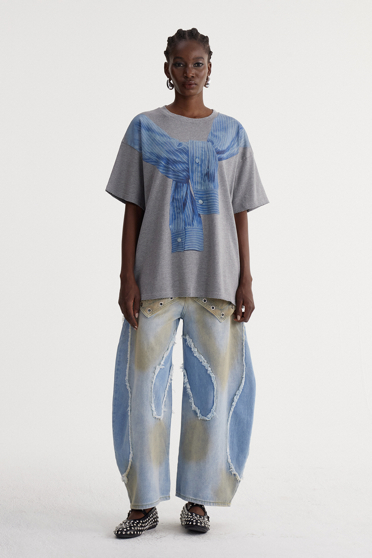 Isaia Print Top