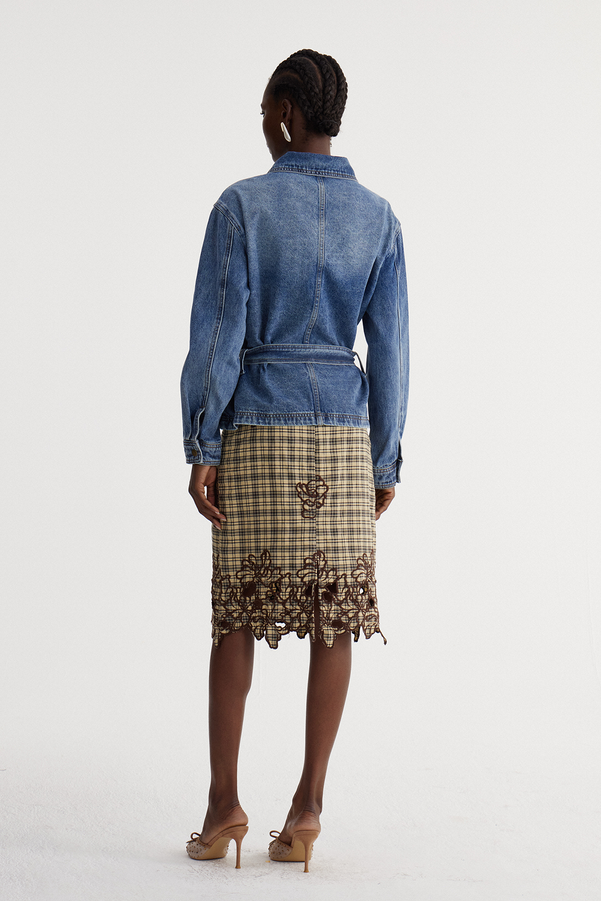 Isaija Belt Denim Jacket