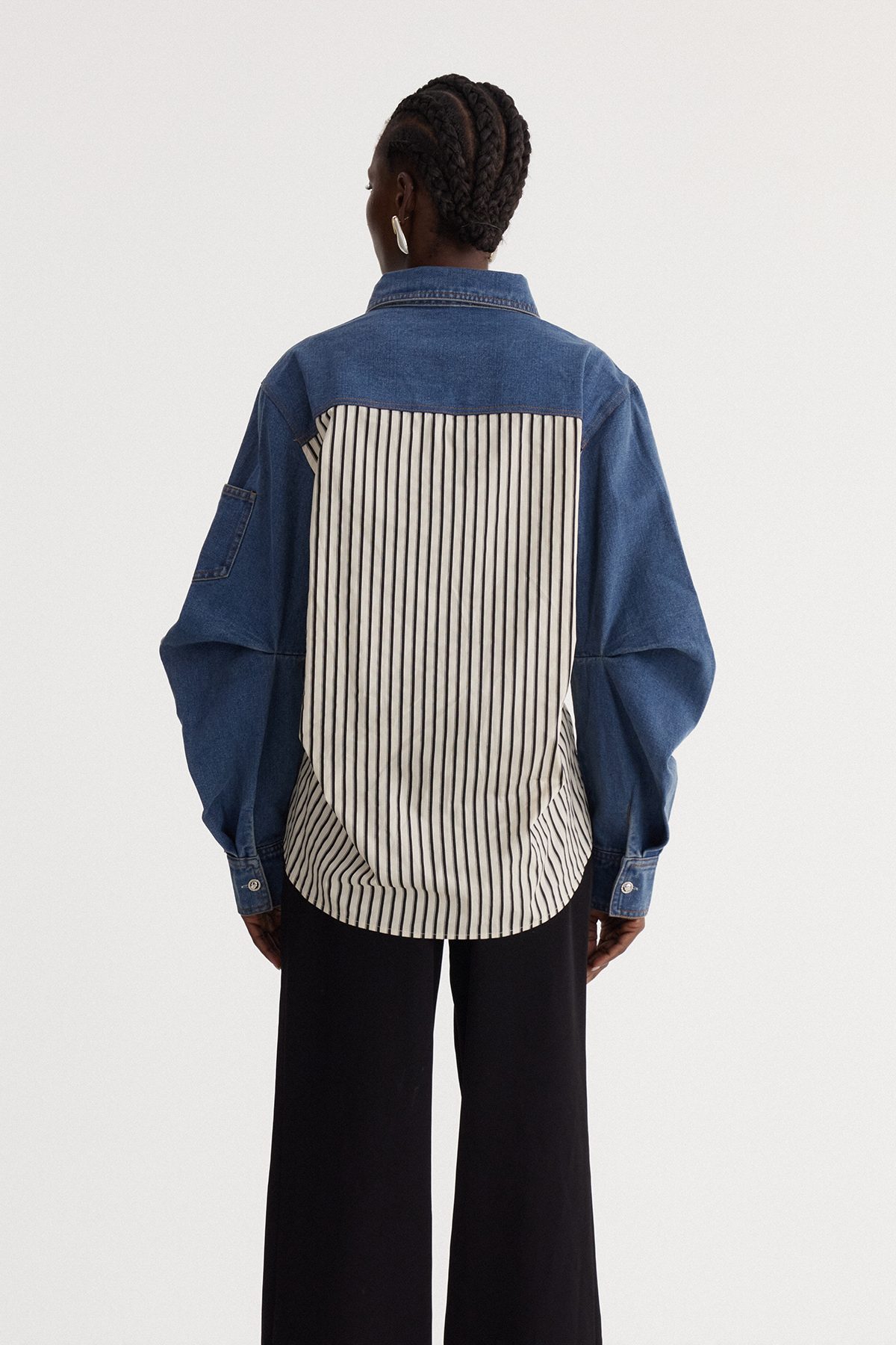 Isak Stripe Denim Shirt