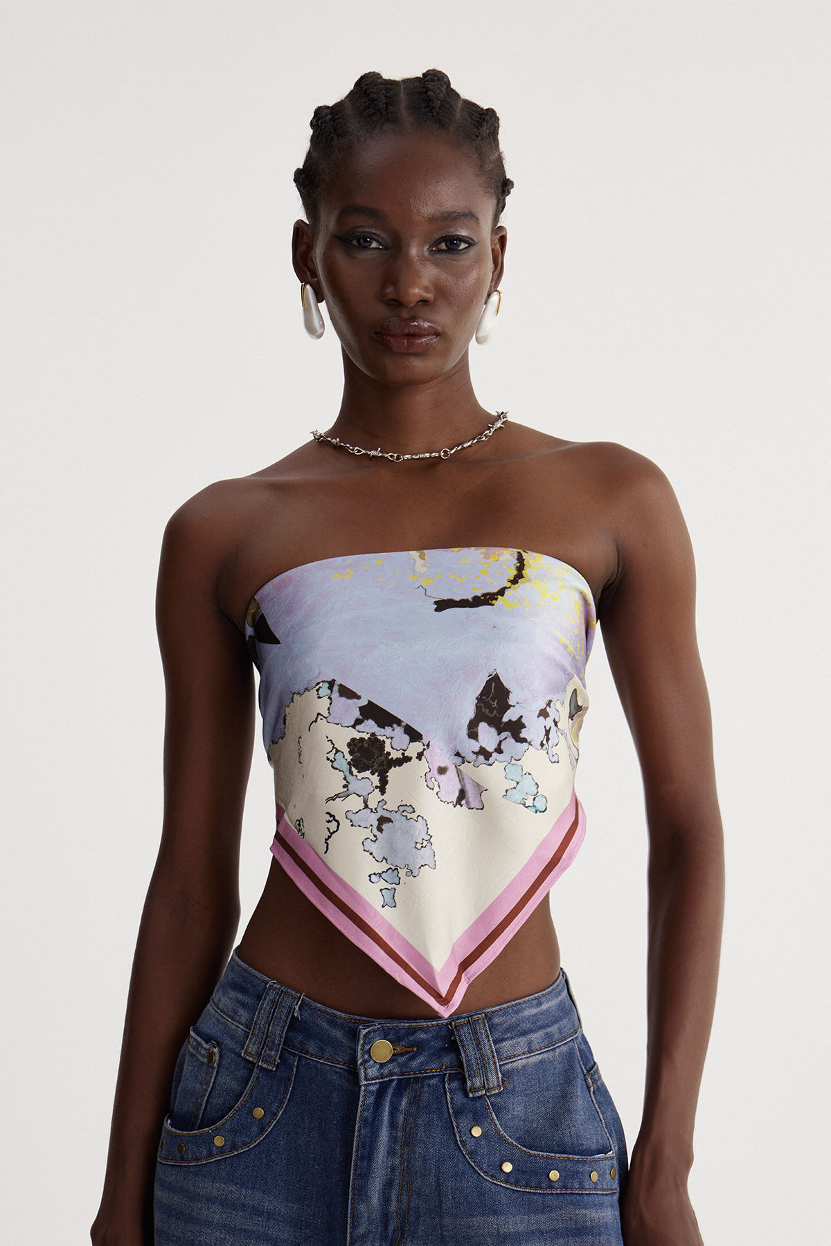 Isaurus Print Top