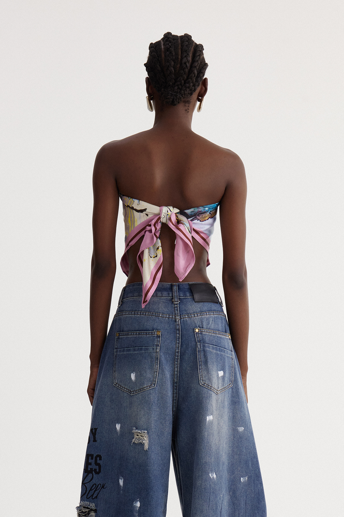 Isaurus Print Top