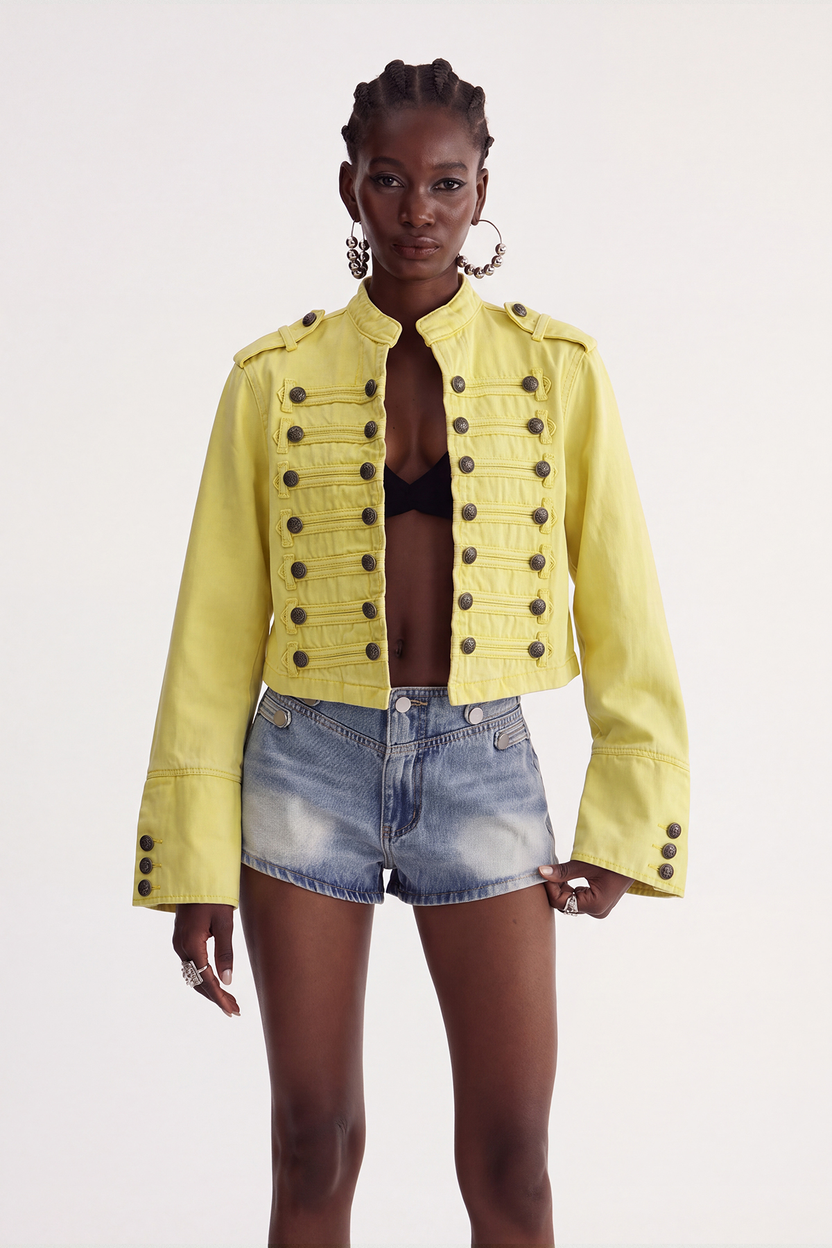 Isha Napoleon Denim Jacket