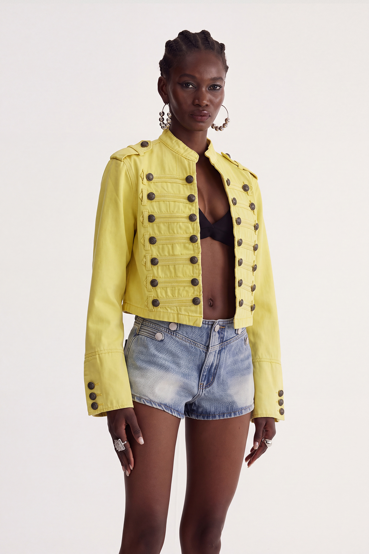 Isha Napoleon Denim Jacket
