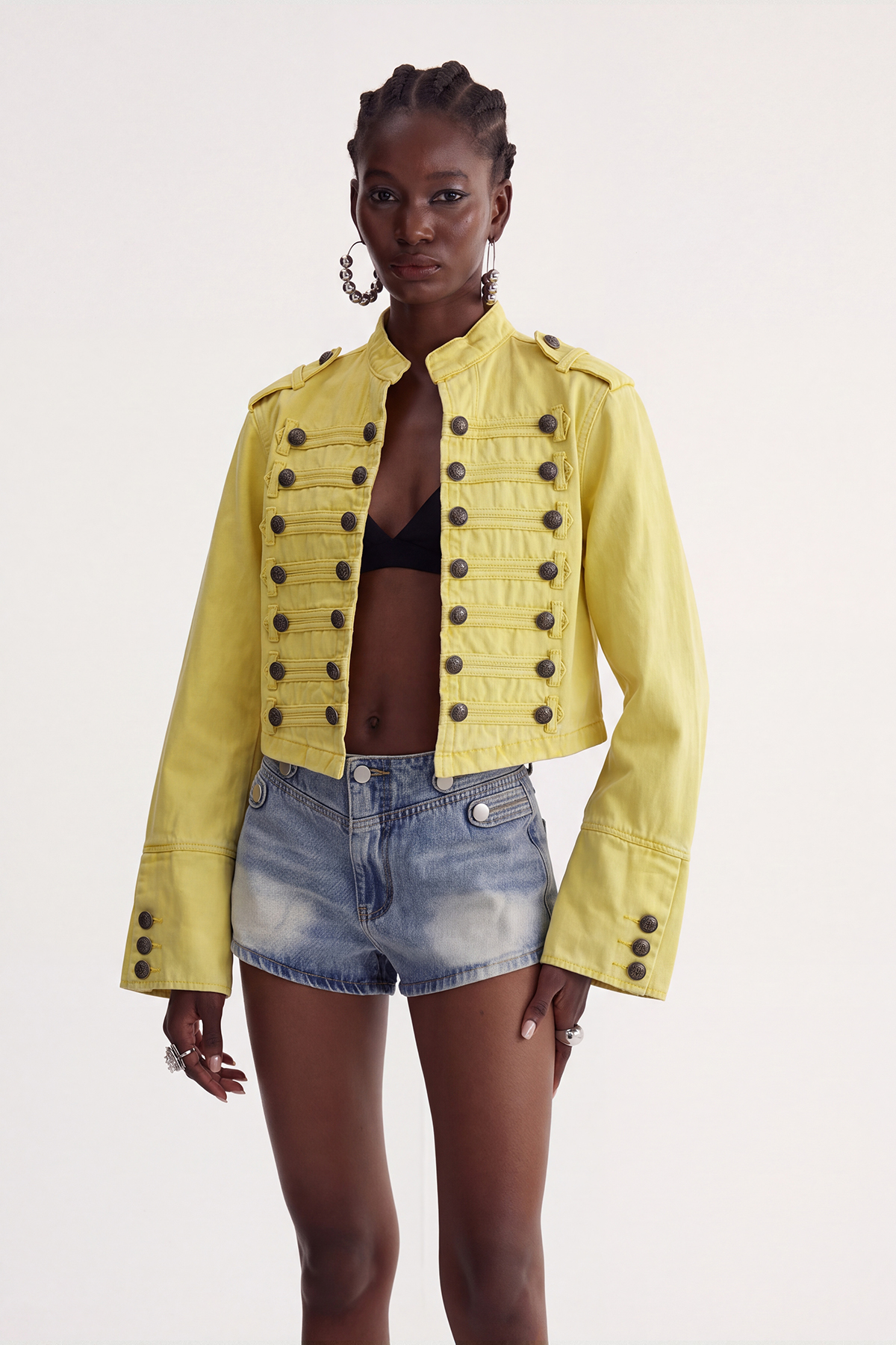 Isha Napoleon Denim Jacket
