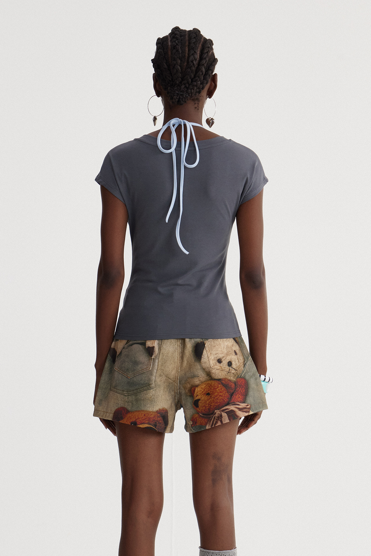 Ishmael Print Deconstruct Top