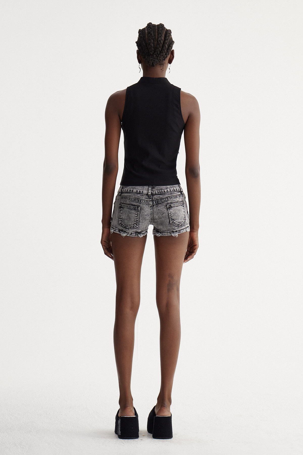 Isidra Napoleon Sleeveless Top