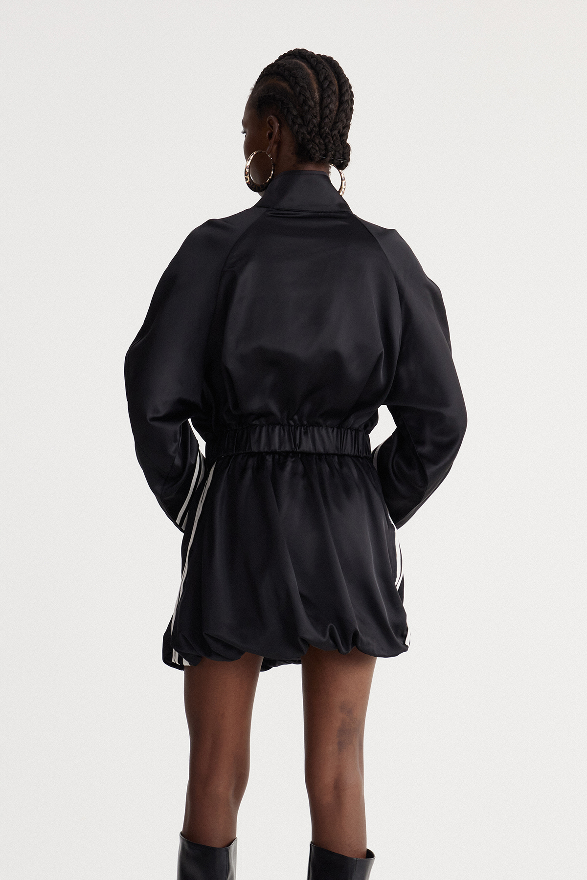 Isingoma Crop Bubble Skirt Set