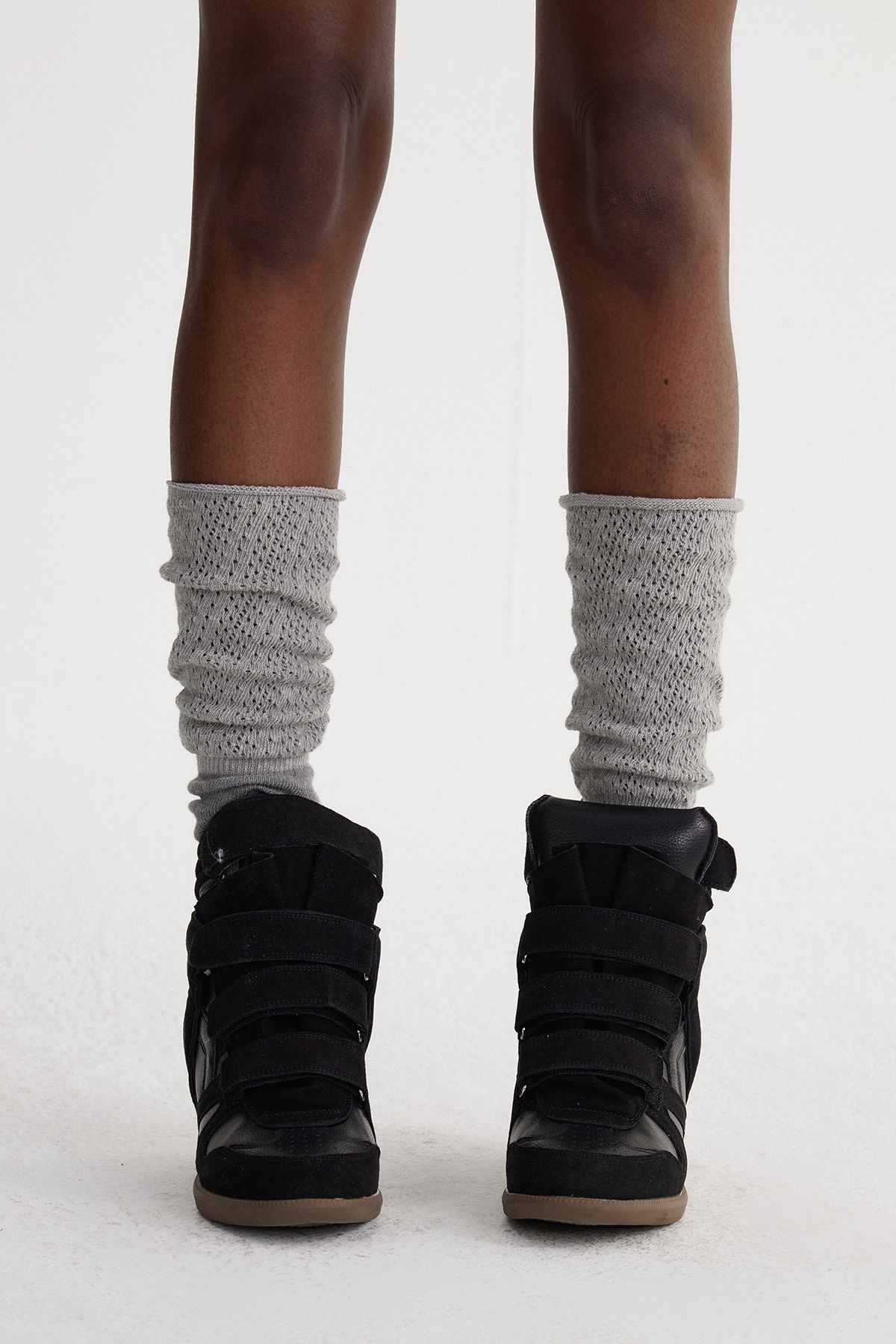 Islay High Top Sneaker In Black