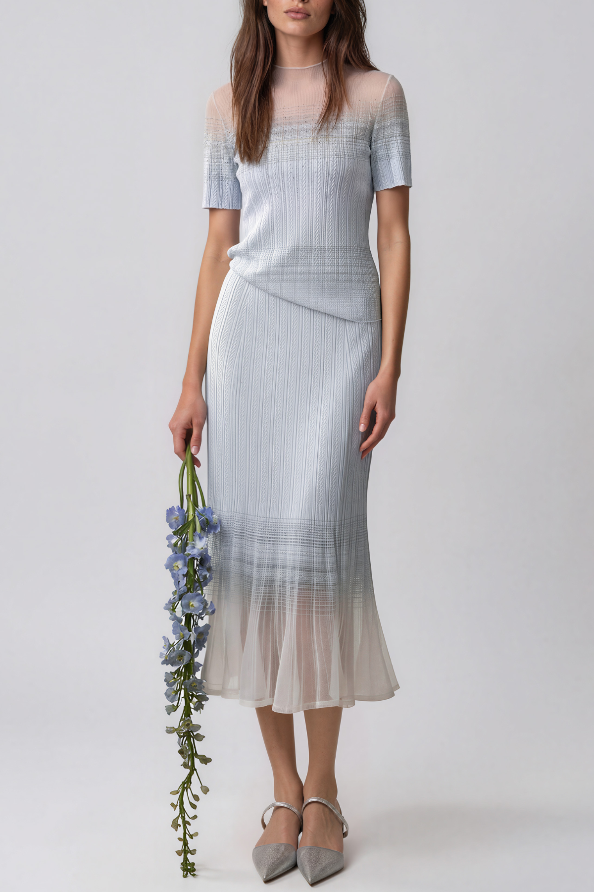 Issachar Hayley Knit Skirt Set