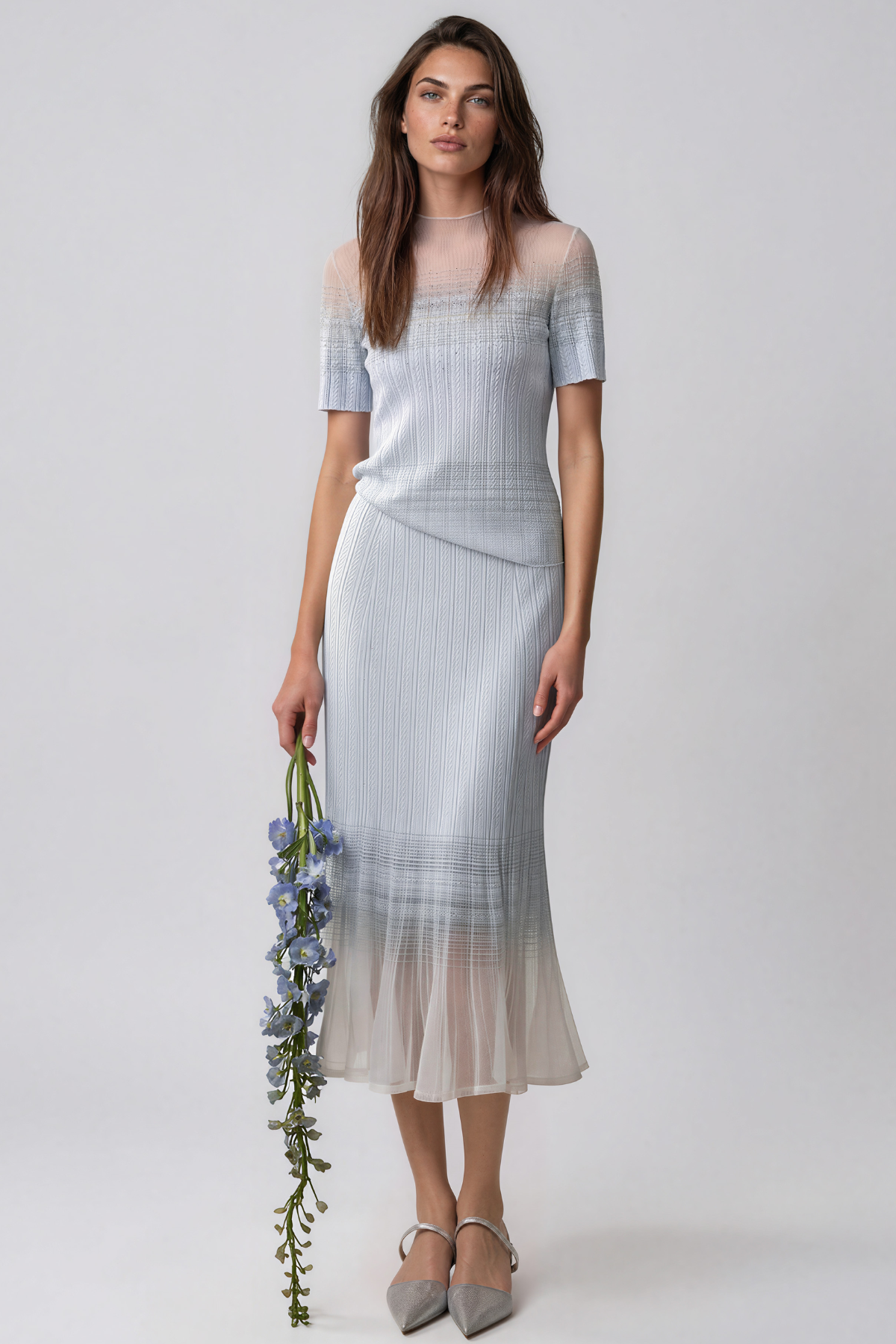 Issachar Hayley Knit Skirt Set