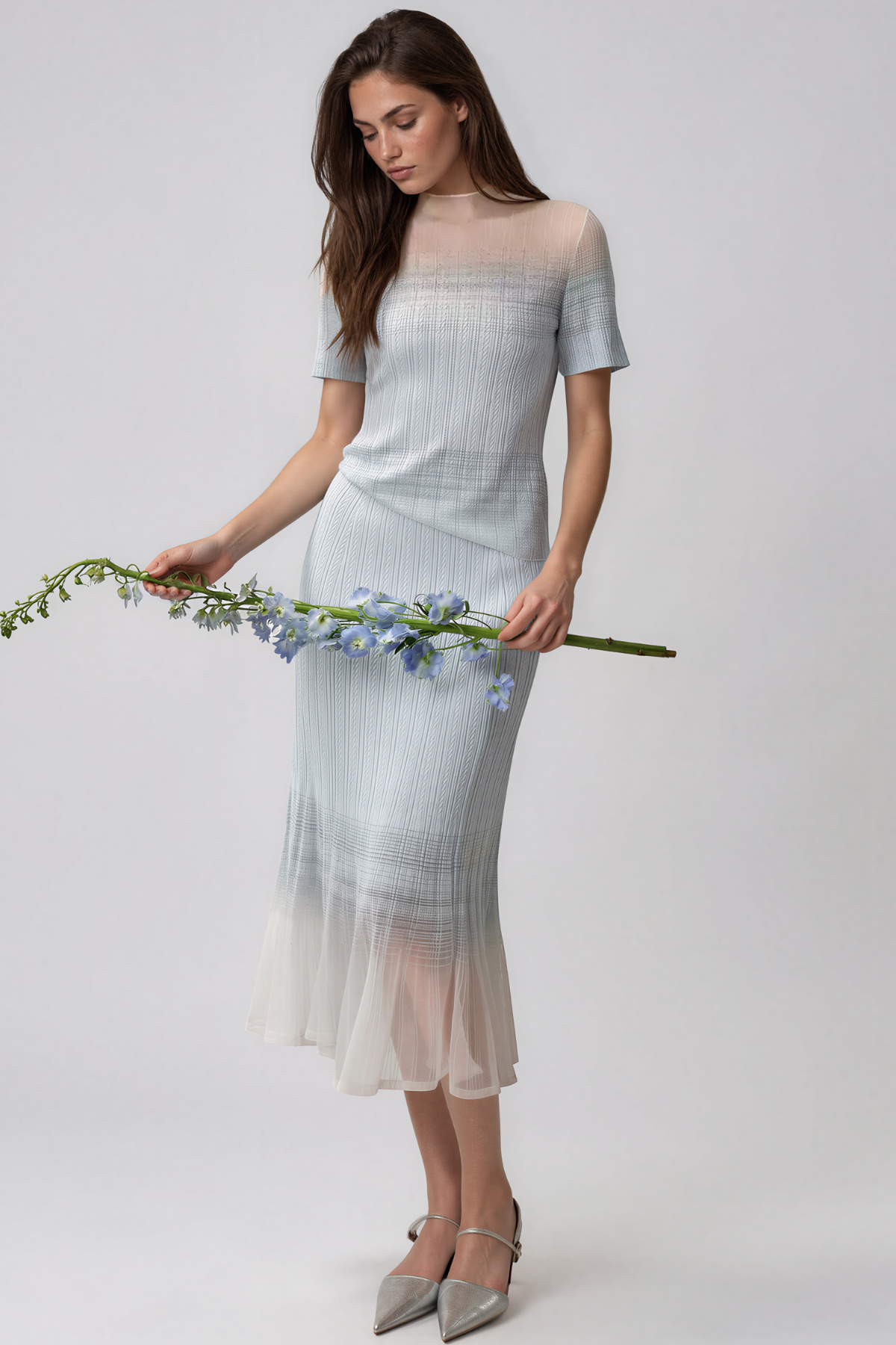 Issachar Hayley Knit Skirt Set