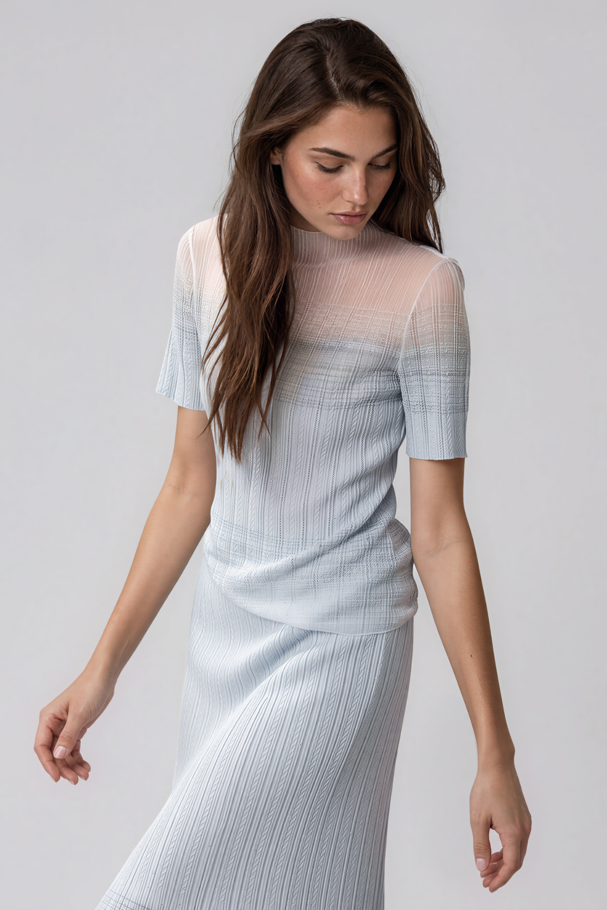 Issachar Hayley Knit Skirt Set