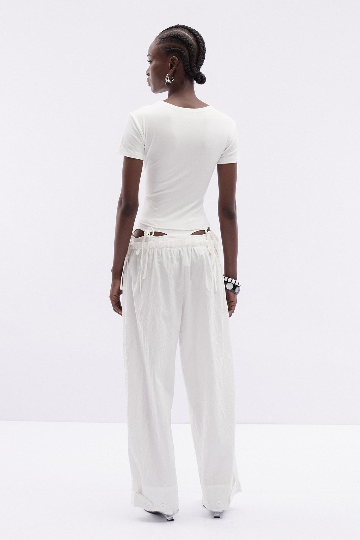 Isydor Cutout Drawstring Pants