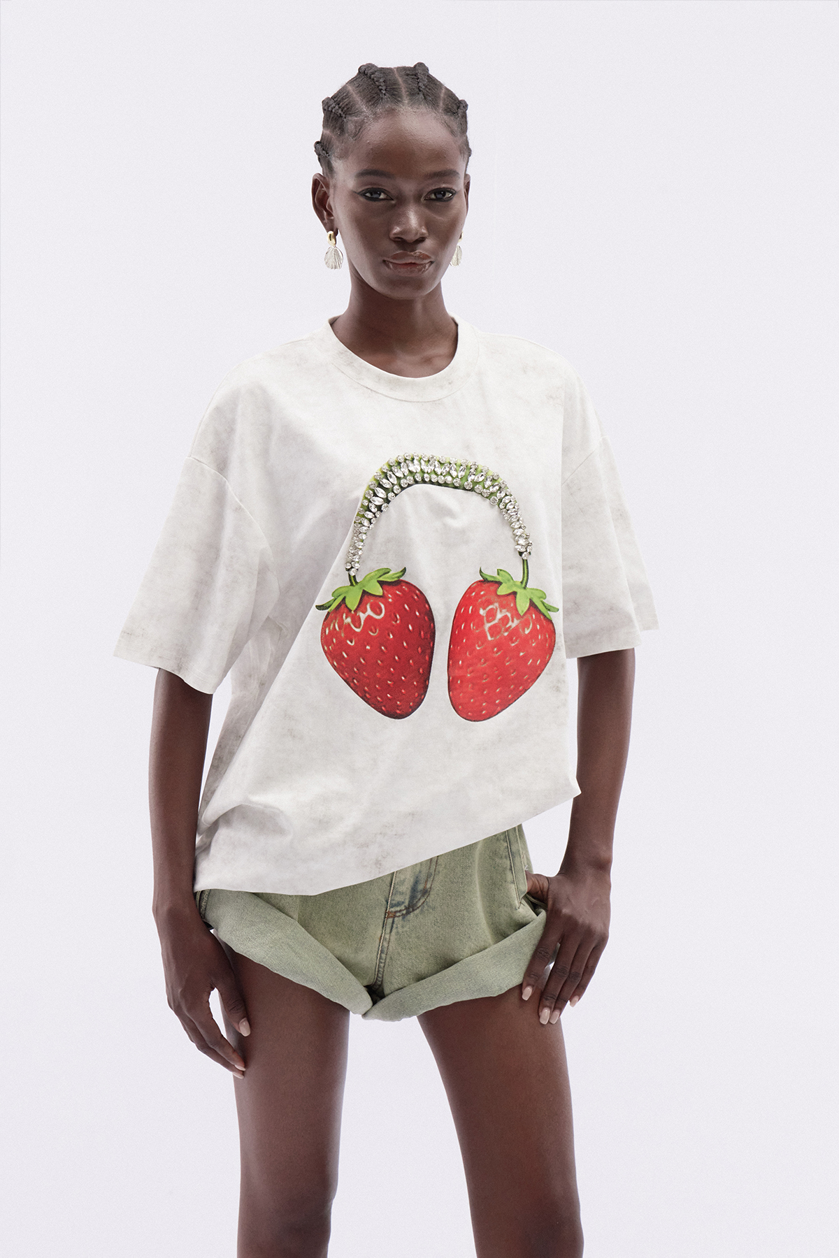 Ita Print Short Sleeve Top