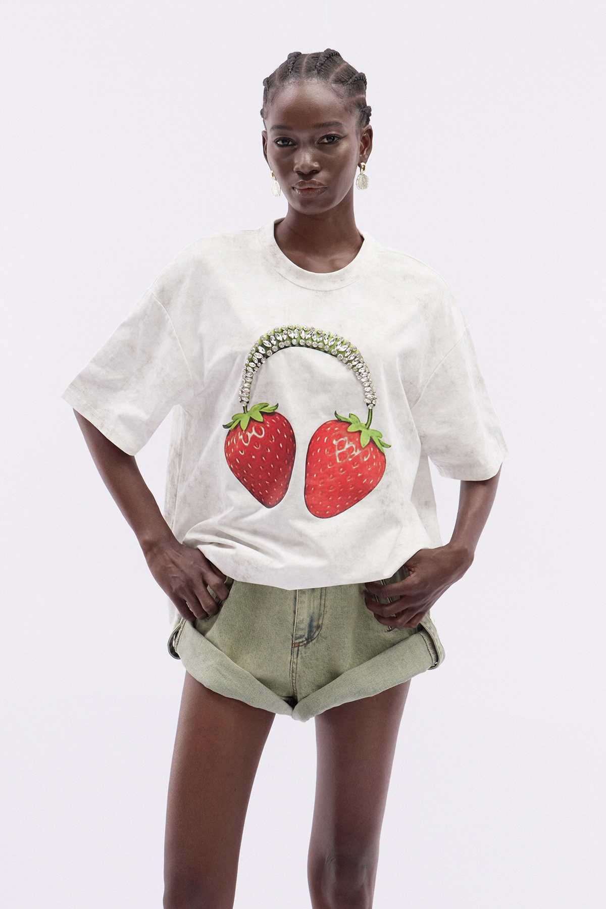 Ita Print Short Sleeve Top