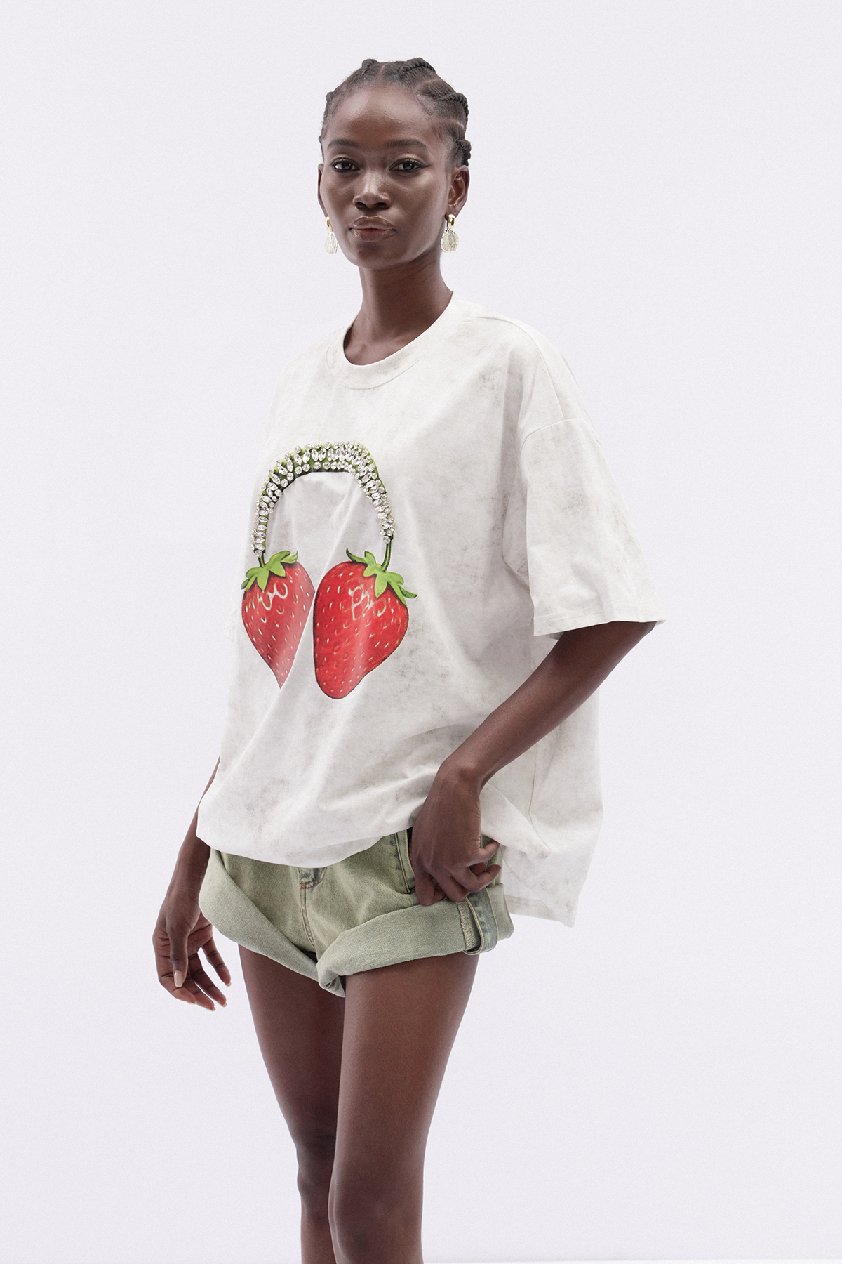 Ita Print Short Sleeve Top