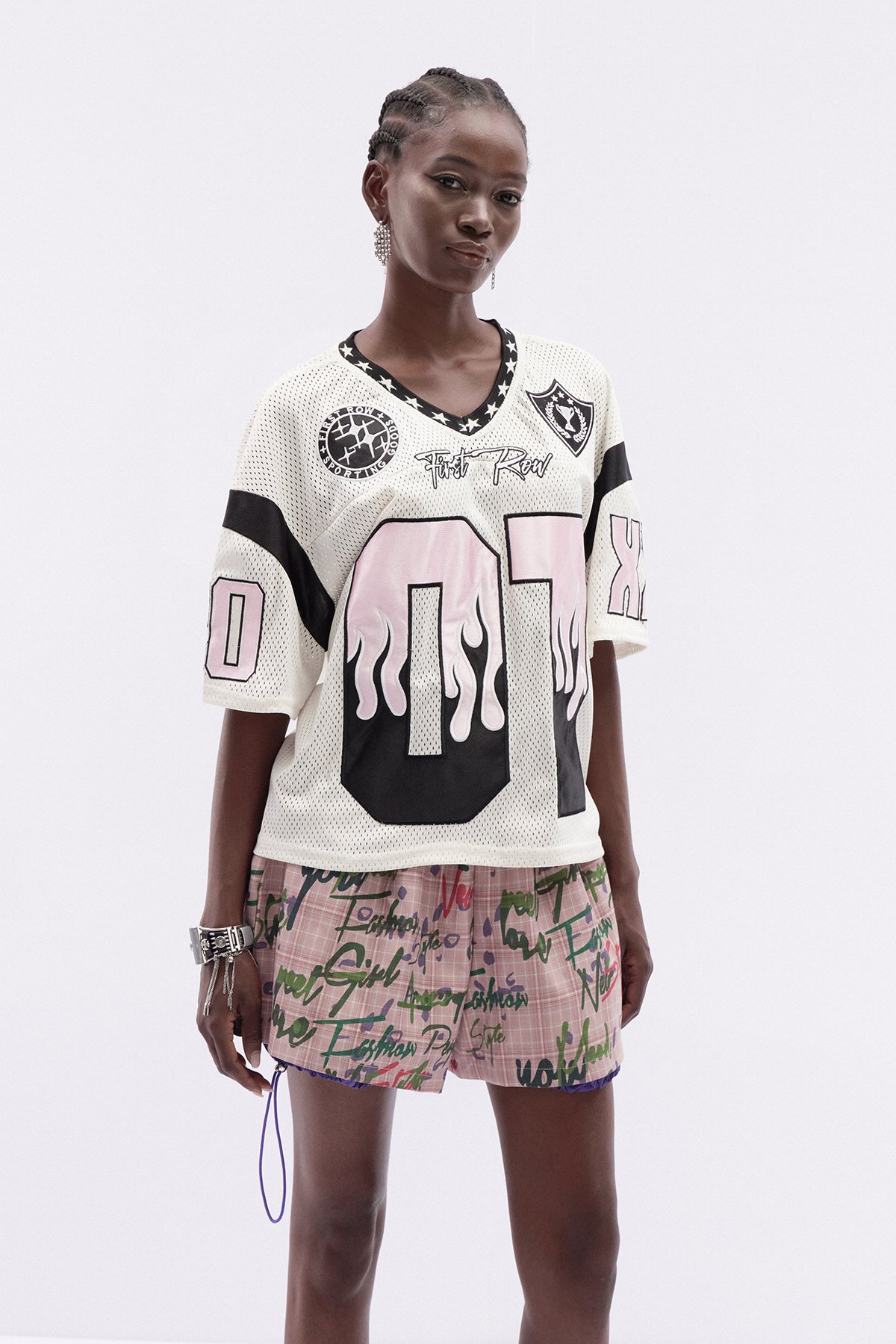 Itai V Neck Print Top