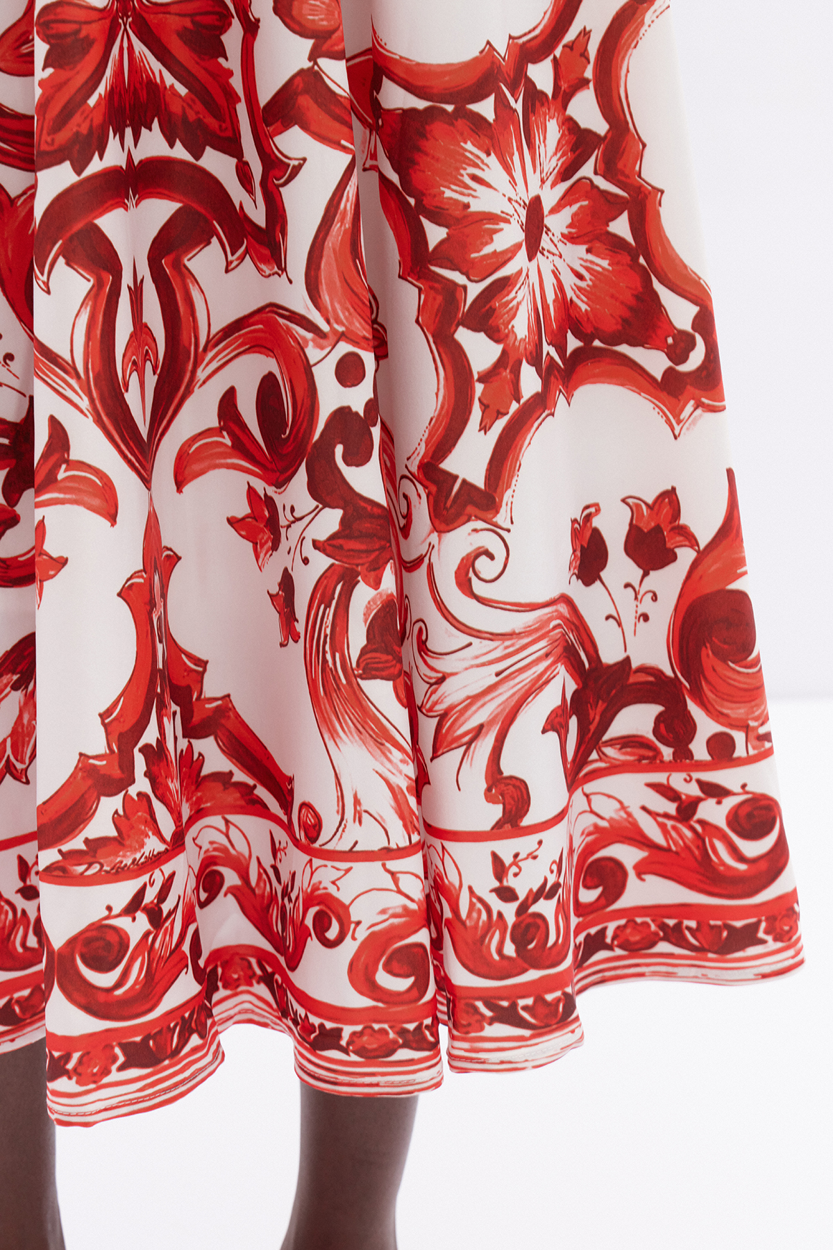 Italia Crop Print Skirt Set