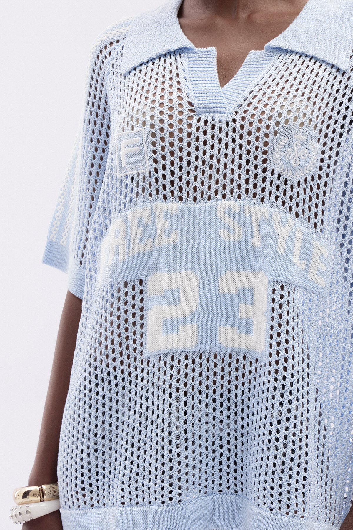 Itsaso Knit Print Top