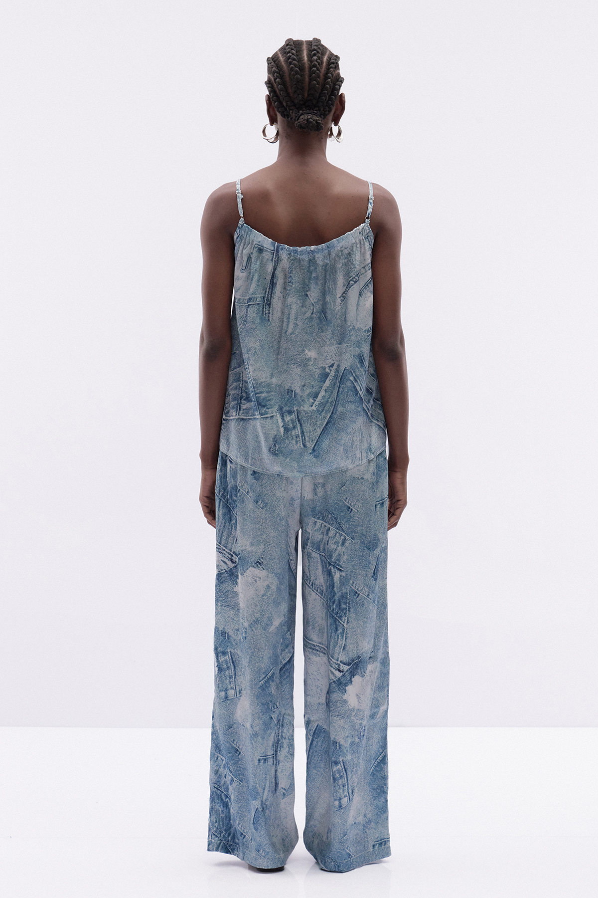 Itzel Spaghetti Tie Dye Pants Set
