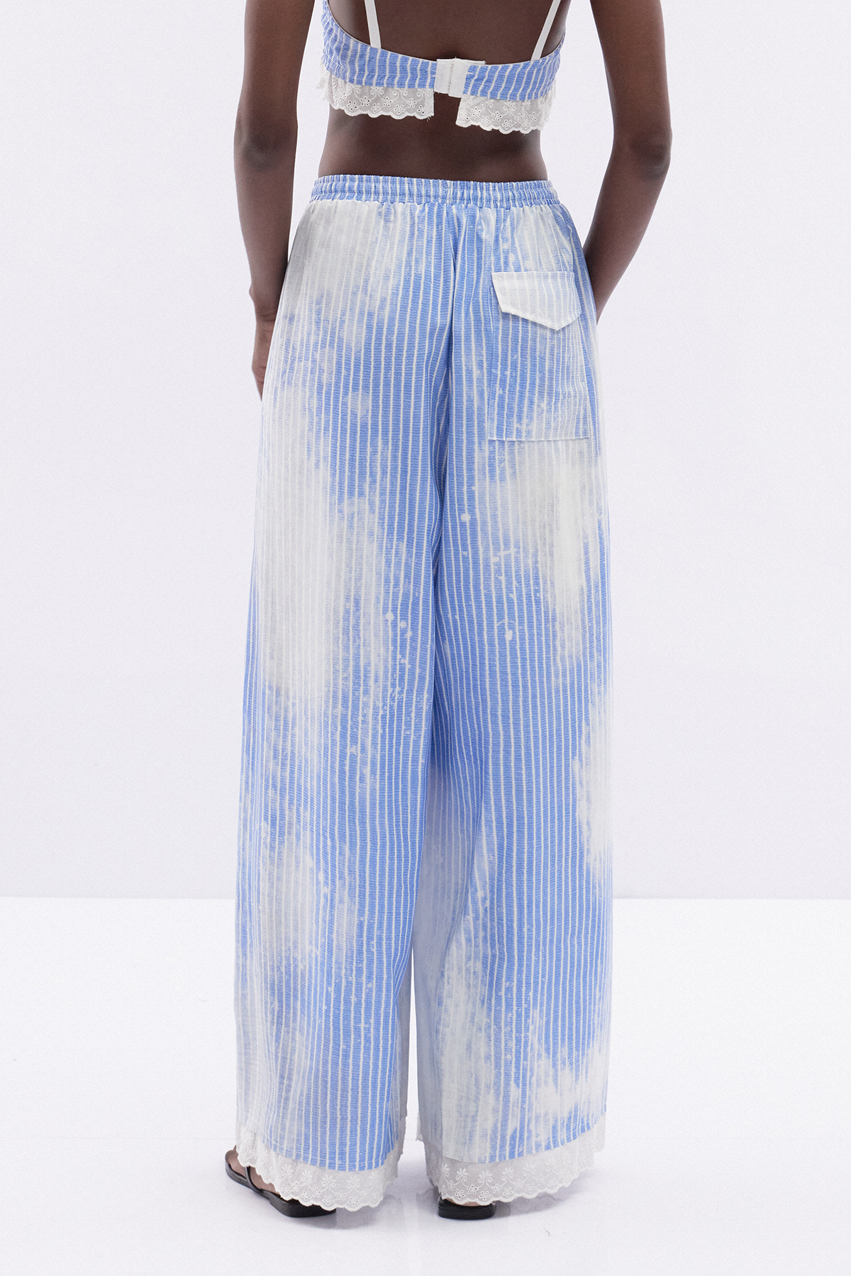 Itzhak Stripe Three Piece Pants Set