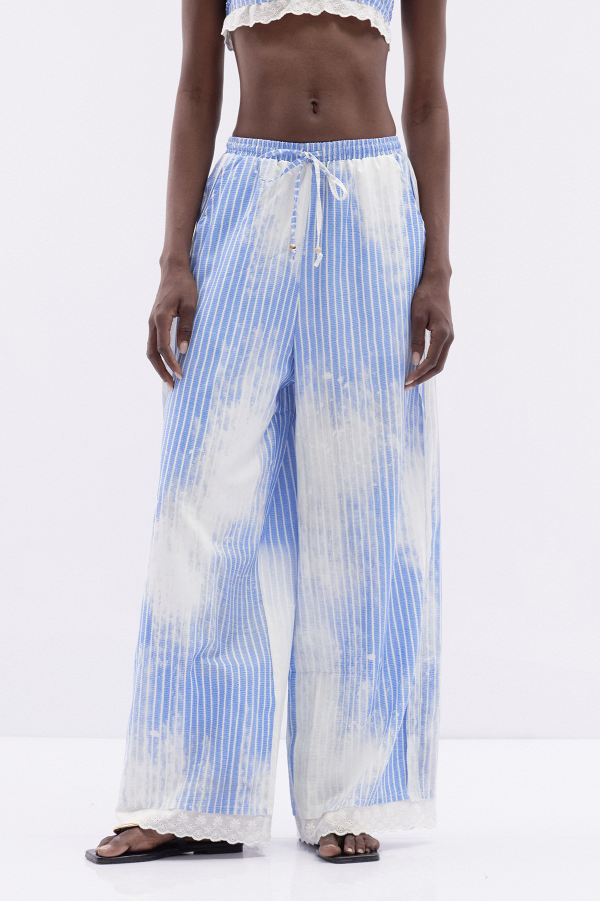 Itzhak Stripe Three Piece Pants Set