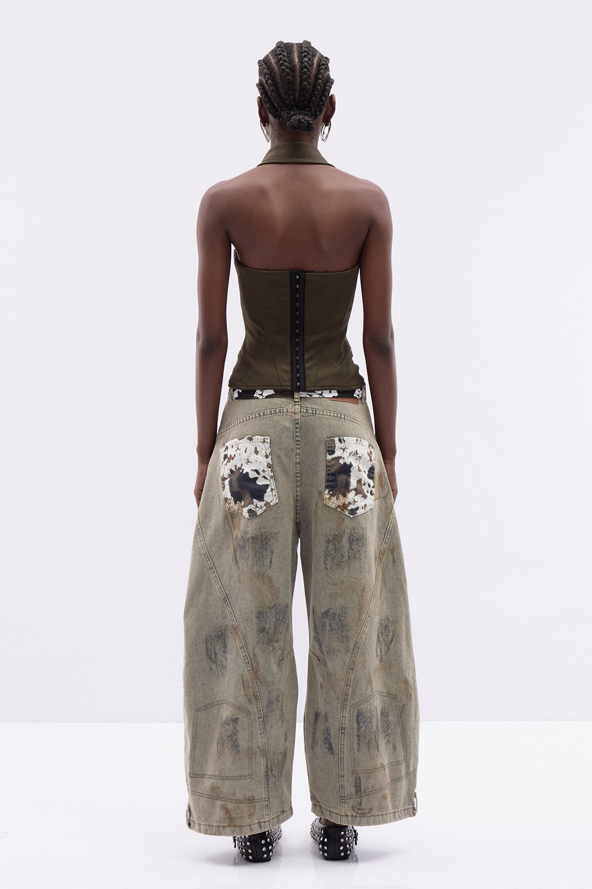 Iudas Tie Dye Baggy Jeans