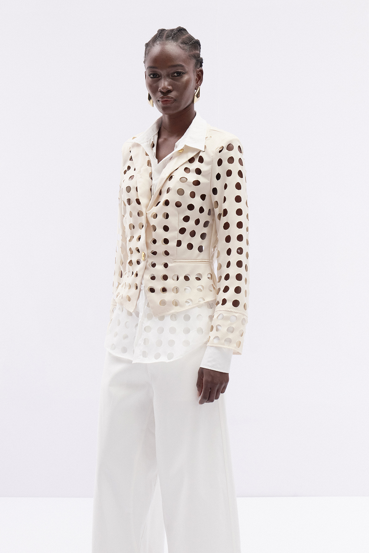 Iunia Deconstruct Cutout Blazer