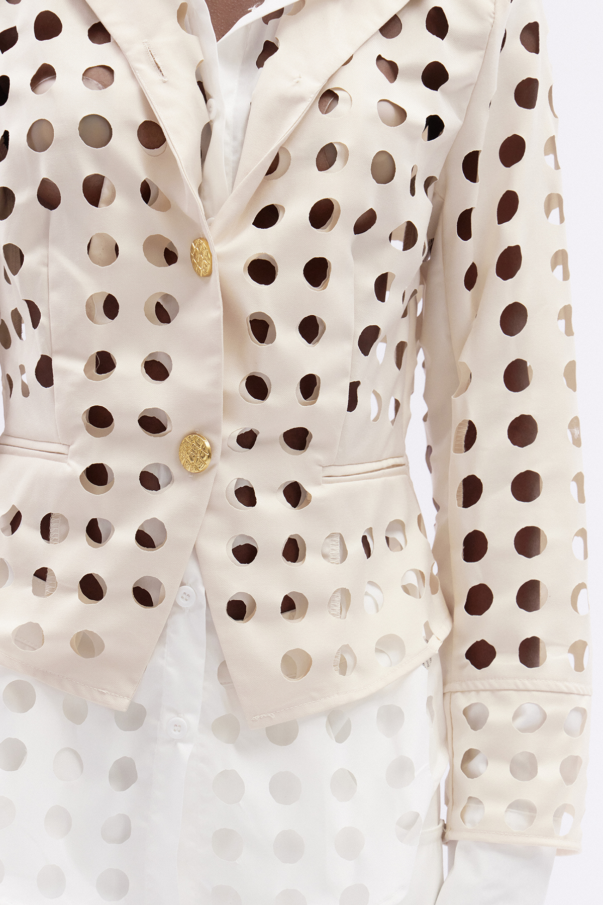 Iunia Deconstruct Cutout Blazer
