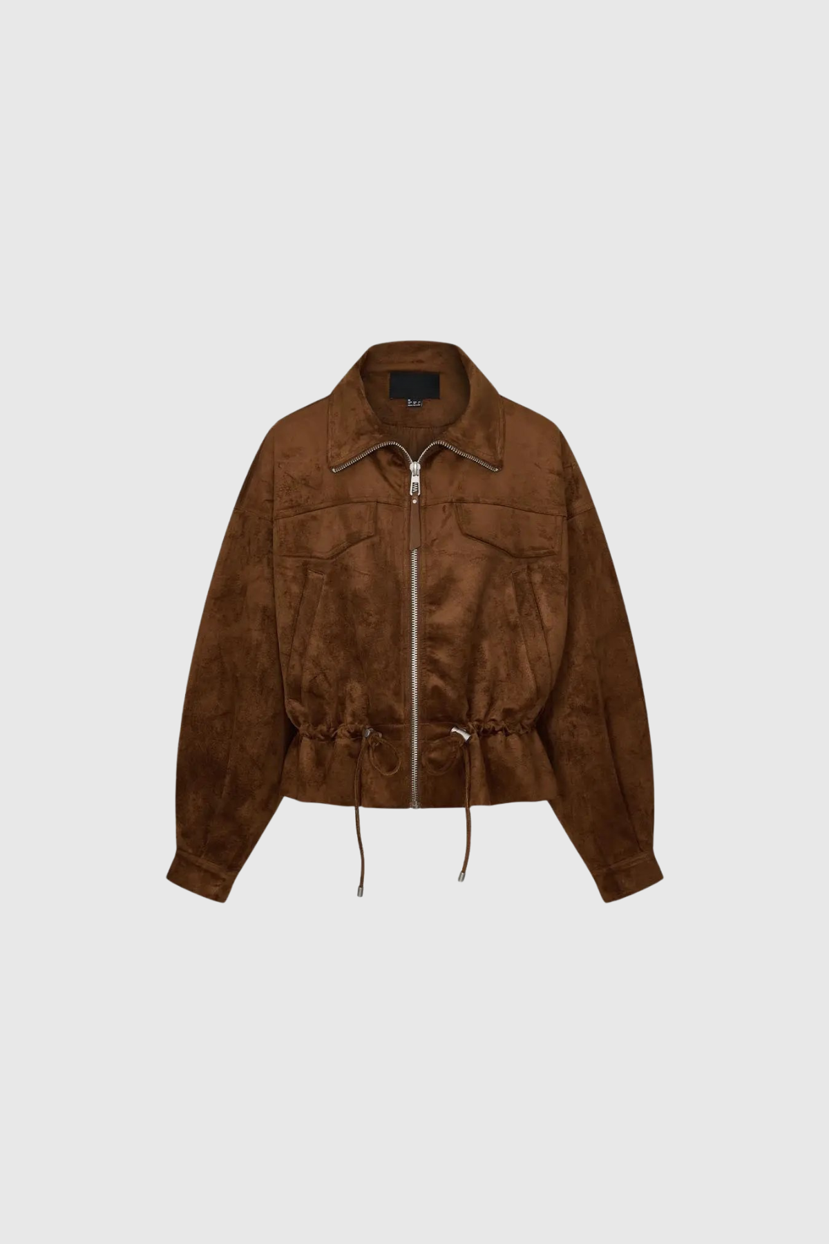 Ivah Suede Drawstring Jacket