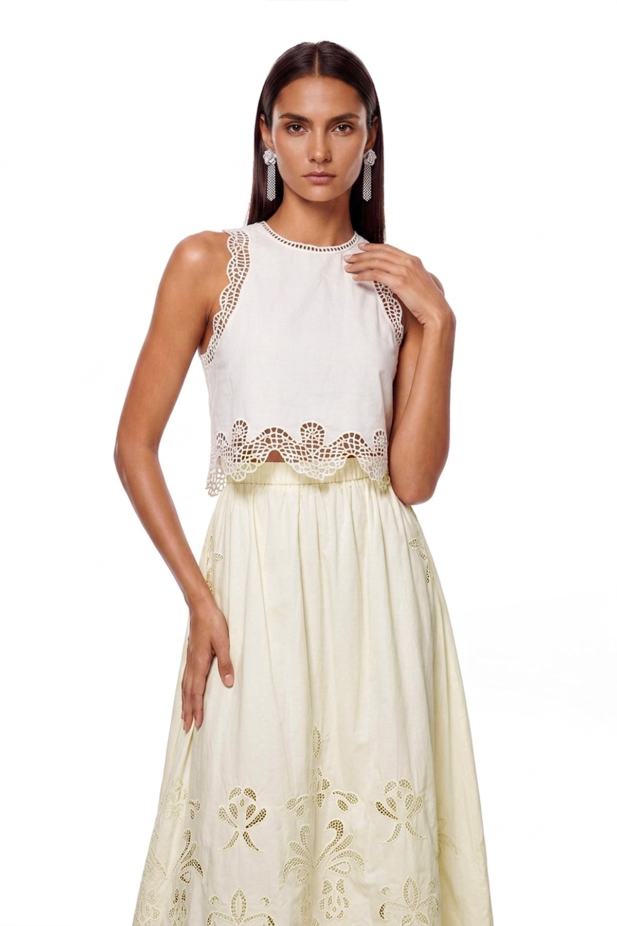 Ivica Sleeveless Cutout Top
