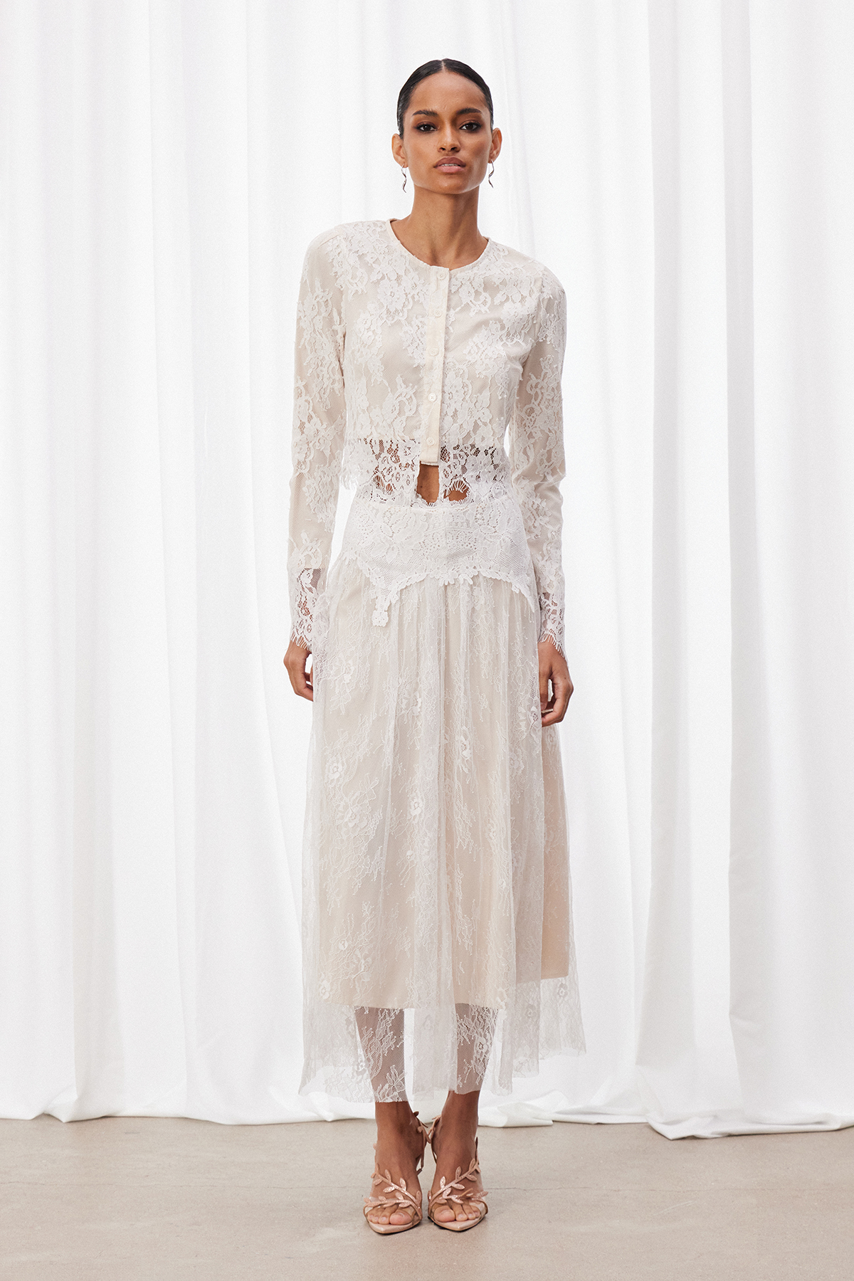 Ixchel Lace Skirt Set