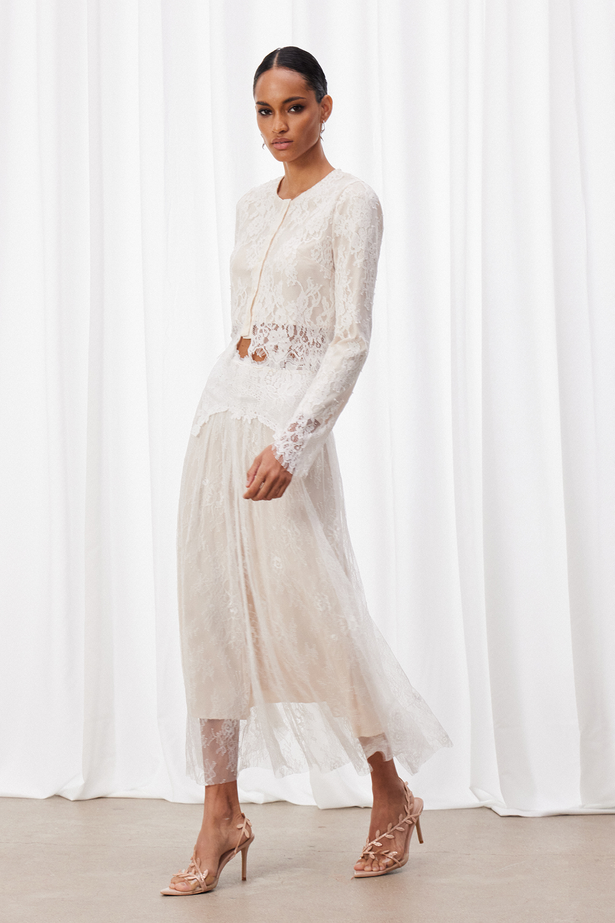 Ixchel Lace Skirt Set