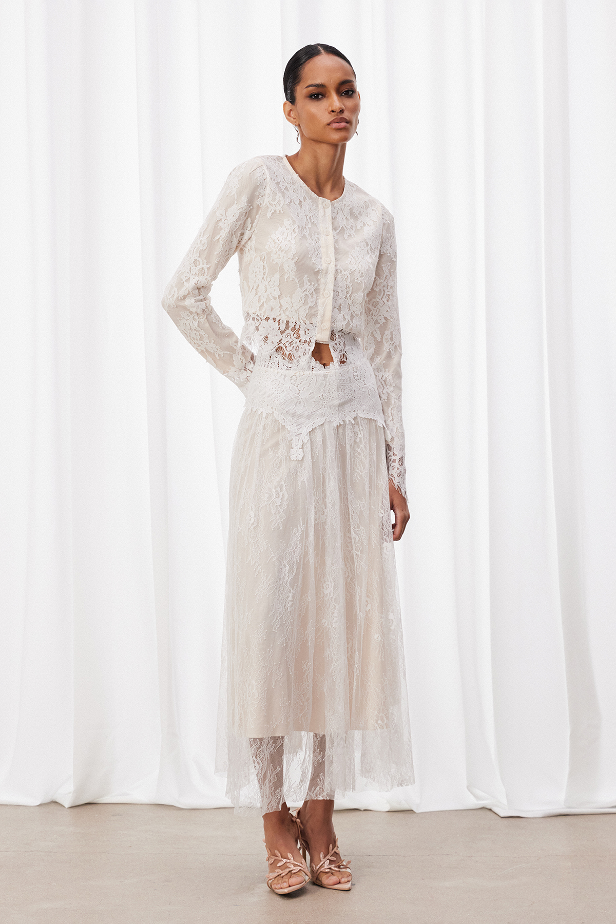 Ixchel Lace Skirt Set