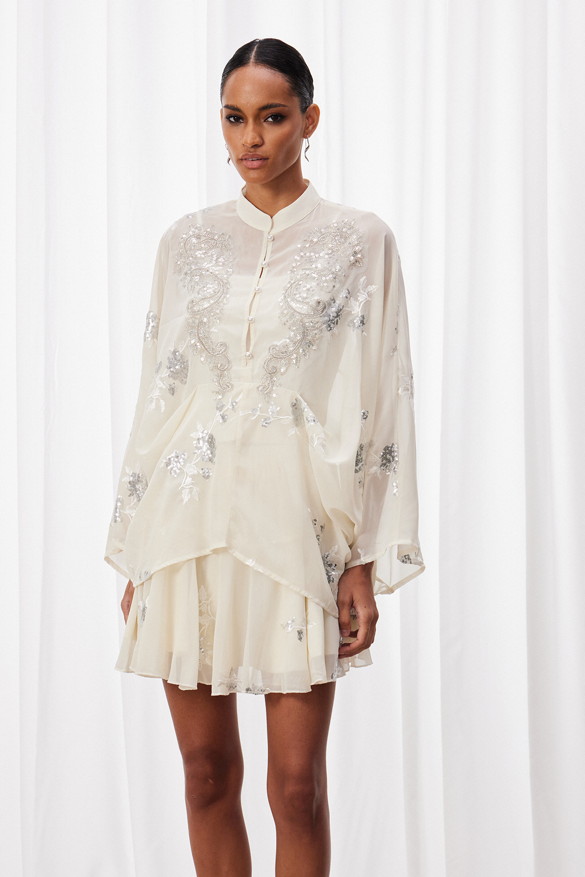 Ixion Sequin Skirt Set