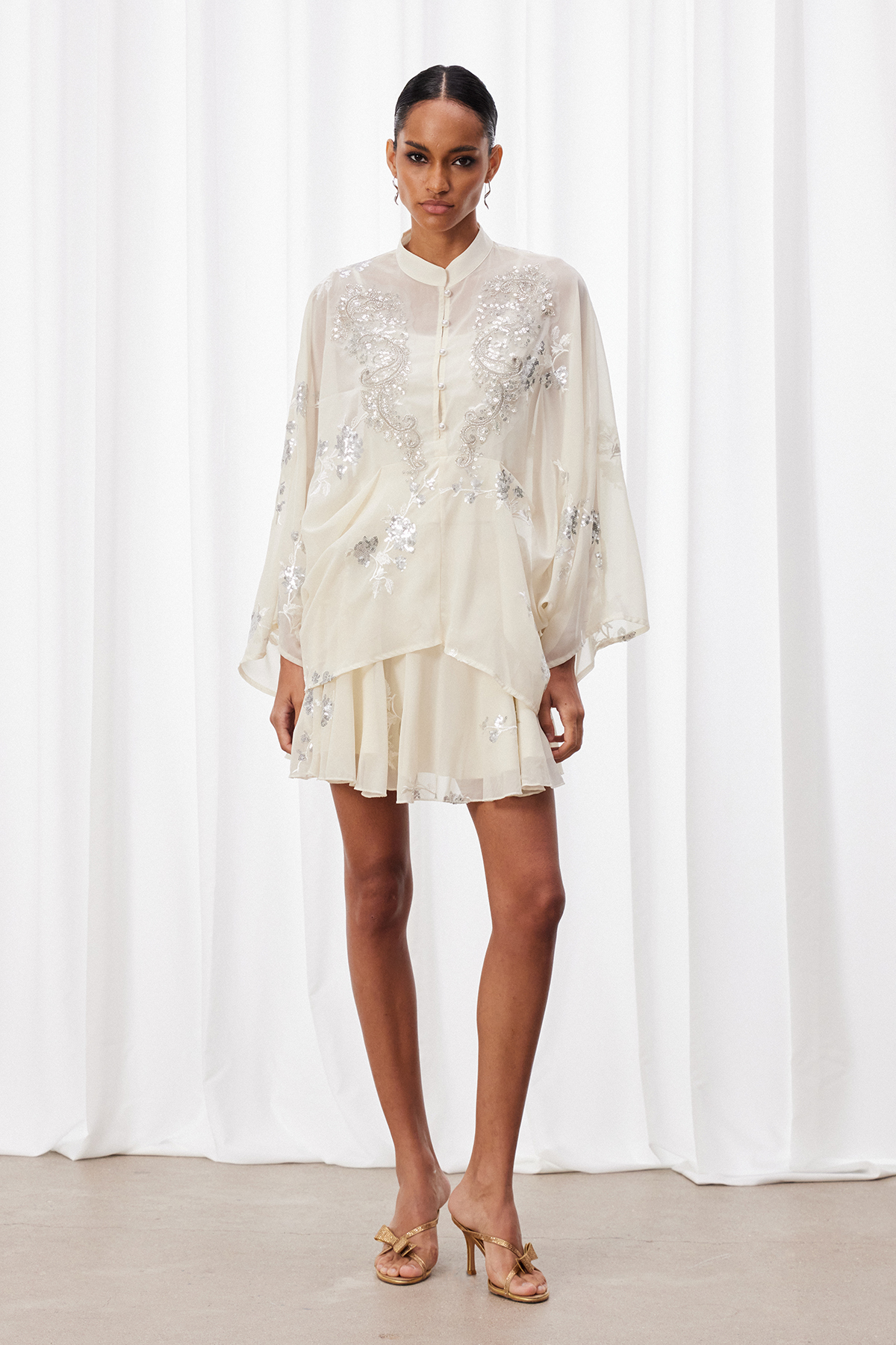 Ixion Sequin Skirt Set
