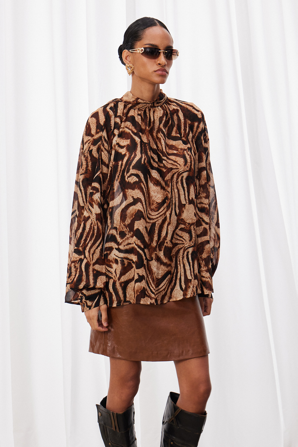 Izzet Print Top