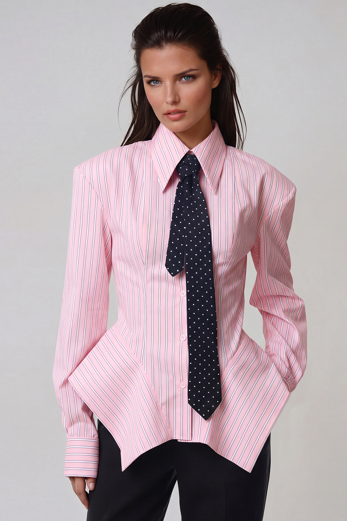 Jantje Stripe Shirt In Pink