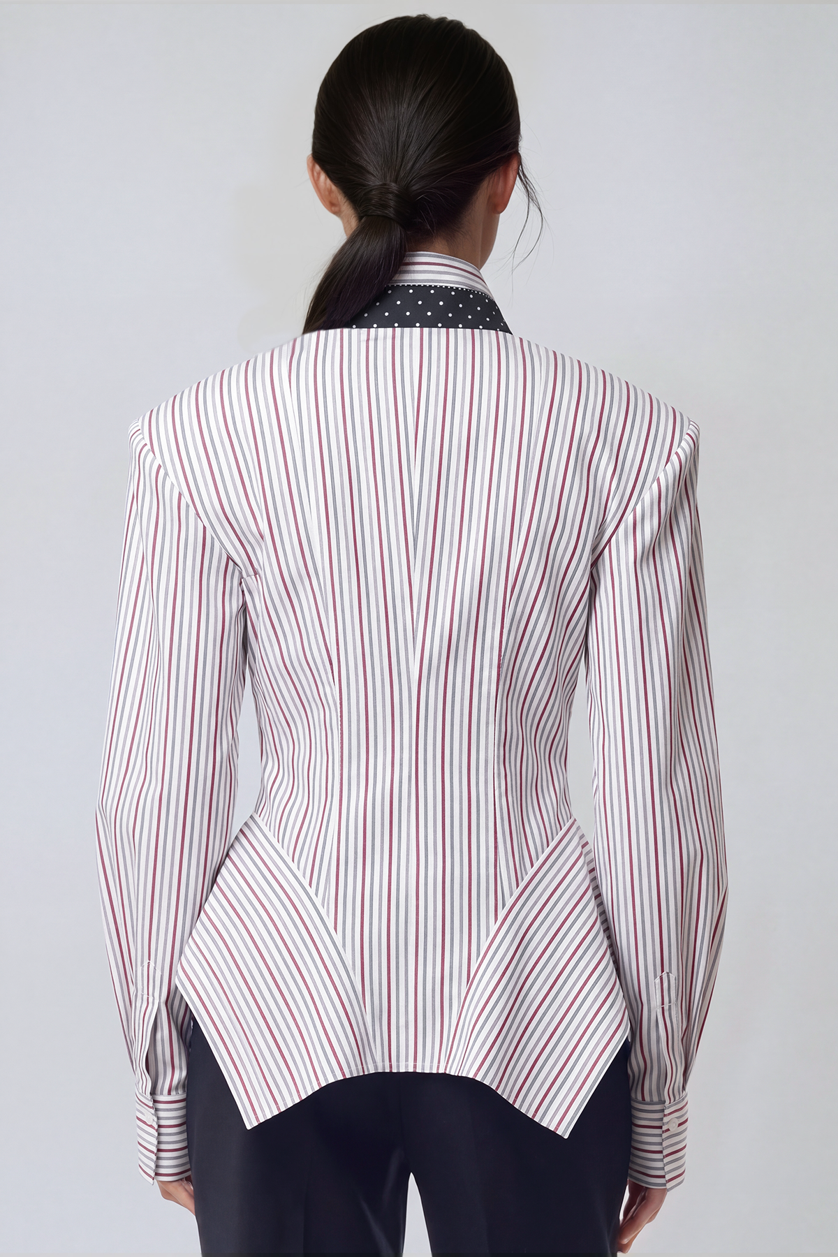 Jantje Stripe Shirt In Red