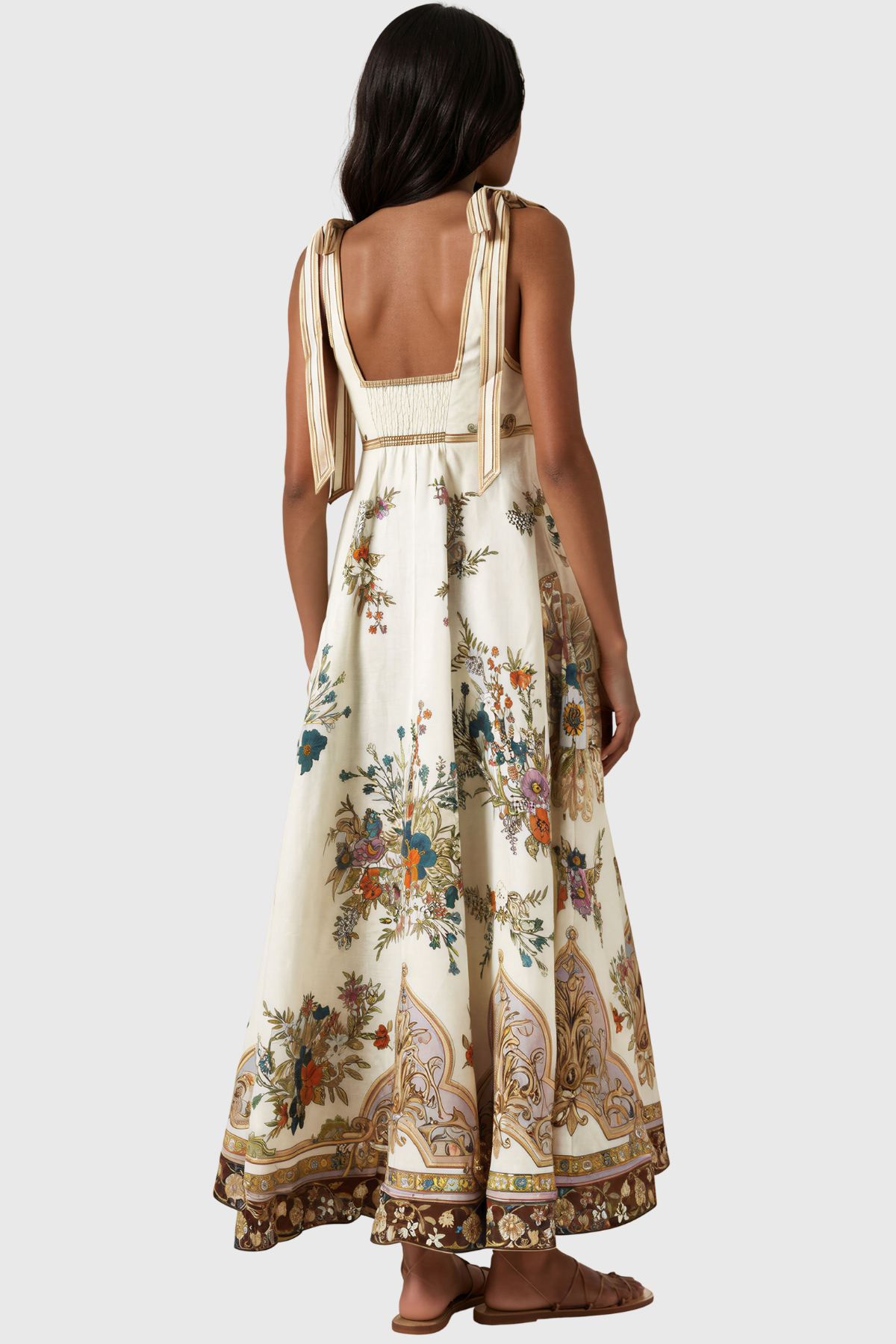 Jaya Sleeveless Floral Maxi Dress
