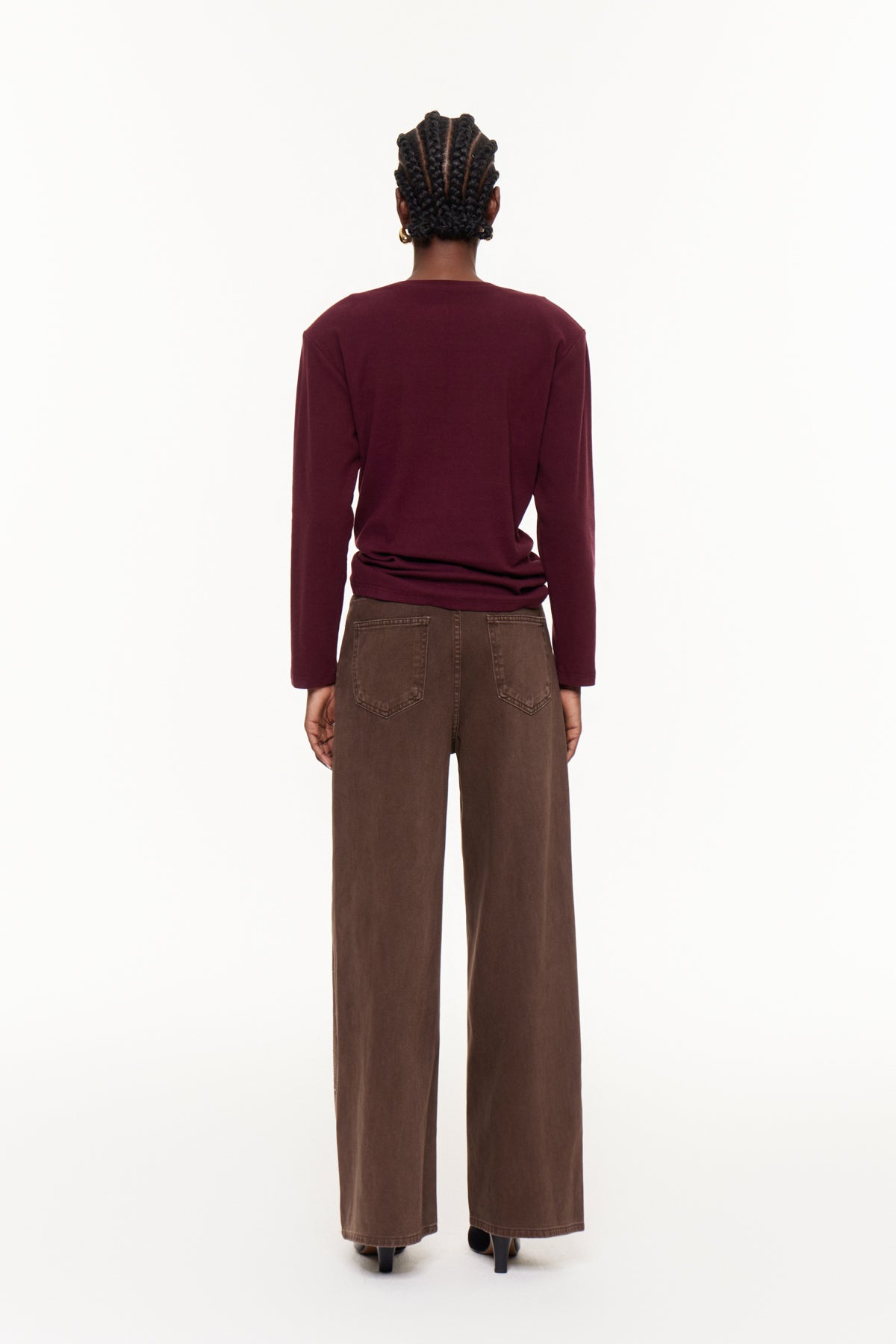 Jemma Ruch Twist Long Sleeve Top