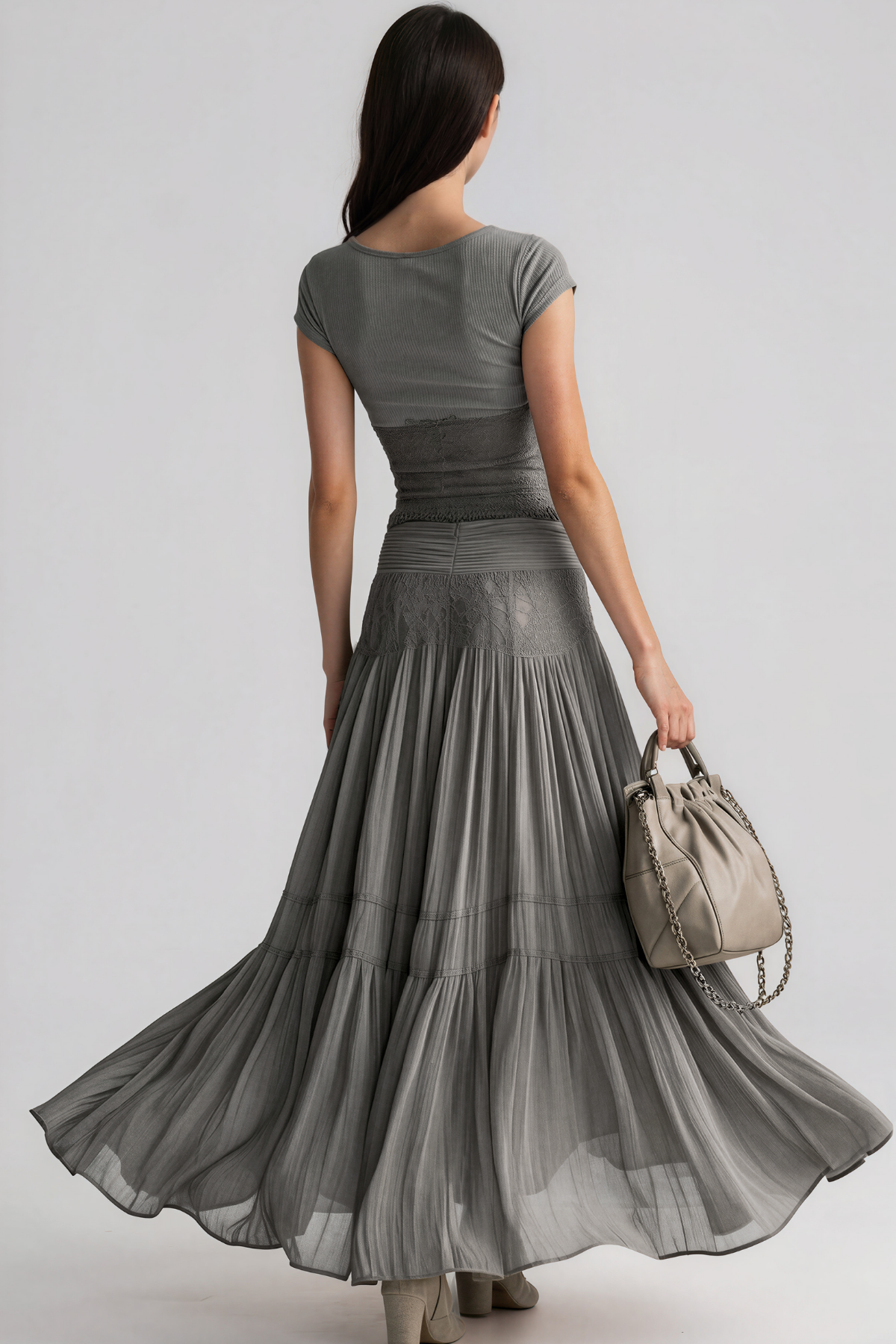 Kadience Kint Ruch Skirt Set