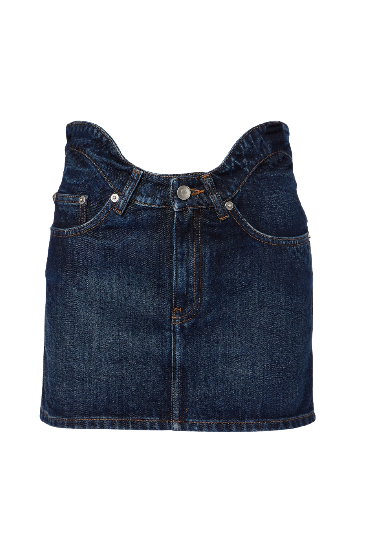 Kahnay Denim Mini Skirt
