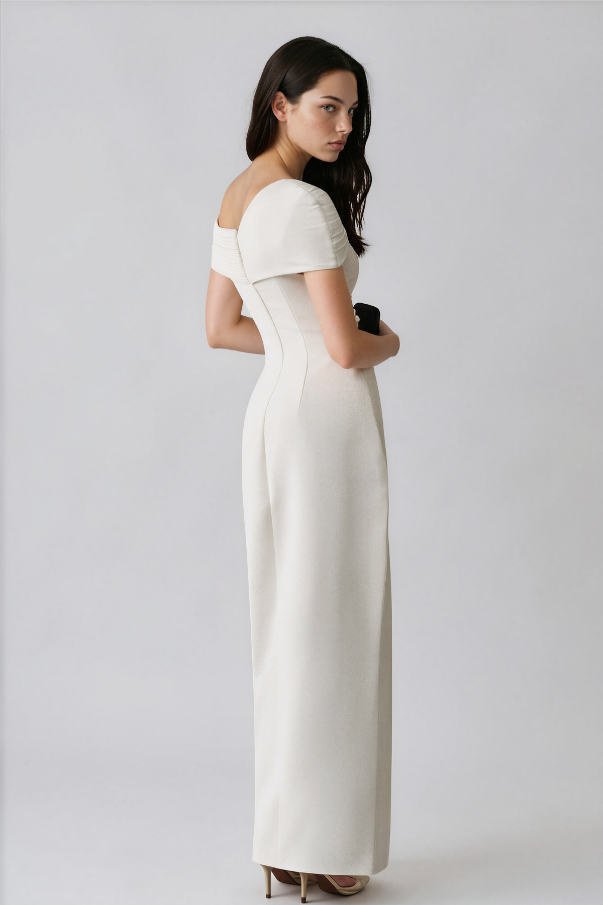 Kaipo One Shoulder Split Maxi Dress